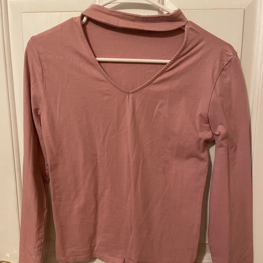 Pink Primark Choker Top Size 8